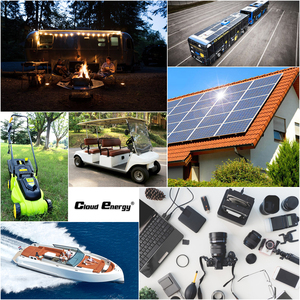<b>24V</b> 300Ah <b>Battery</b> Pack with MPPT Controller External <b>Battery</b> 200A BMS 6000+ Deep Cycles for Golf Cart & Off-grid Use - Product Image 6