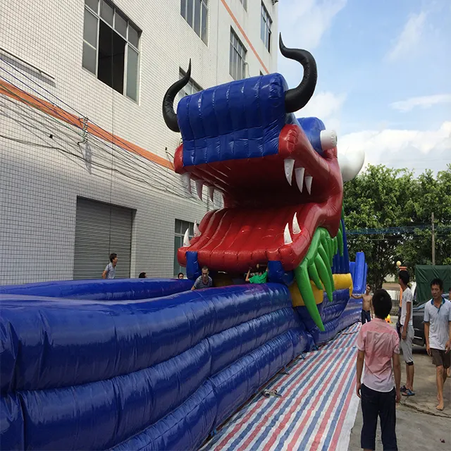 Best Verkopende Opblaasbare Glijbaan Voor Kinderen, Kleuterschool Dragon Shape Slide Voor Evenementen