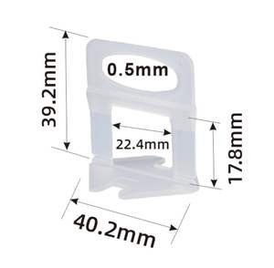 Sistema de nivelación de azulejos Espaciadores de serie legibles y alicates de cuña para sistemas niveladores de azulejos 1/16 Espaciadores Accesorios - Product Image 2