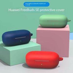 Forwelleny Auriculares Suave y Flexible Protector de Auriculares, Estuches de Silicona Anticaída para <span class=keywords><strong>Freebuds</strong></span> <span class=keywords><strong>SE</strong></span>, No Auriculares - Product Image 4
