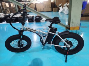 Vélo électrique pliable 2024 à pneus larges 20 x 4.0, qualité économique, directement de l'usine, pour la vente en gros, mini vélo électrique pliable à pneus larges - Product Image 2