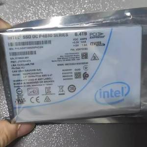 Nouveau SSD interne Intel P4610 6,4 To SSDPE2KE064T8 U.2 NVMe PCIe en métal 2,5 SFF pour serveur d'entreprise Datacenter en stock - Product Image 1