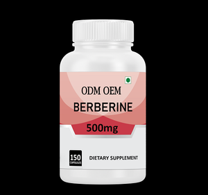 Cápsulas Dietéticas de Berberina HCL Orgánica 1200 mg, Suplemento Herbal a Base de Plantas para Apoyar el Metabolismo, el Equilibrio Intestinal y el Uso Diario - Product Image 1