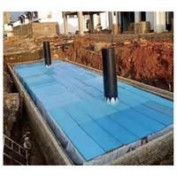 Module de bassin de récupération des eaux pluviales souterraines 60t/m² pour chaussées, allées, résidences et parkings industriels