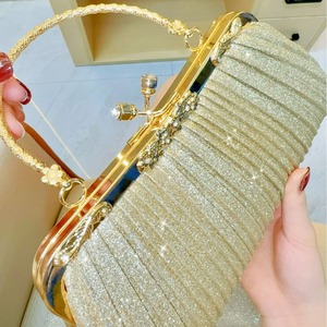 Diamond <b>clutch</b> <b>bag</b>, handheld, shoulder or crossbody, evening <b>bag</b>, tassel diamond <b>small</b> <b>bag</b>, qipao handbag - Product Image 2