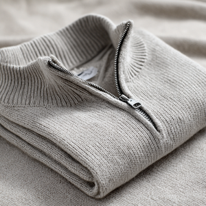 Suéter Cárdigan Minimalista con Cuello en V para <span class=keywords><strong>Hombre</strong></span>, Mezcla de Algodón/Lana, Botones Cubiertos, Transpirable, Antibolitas, Servicio OEM - Product Image 4