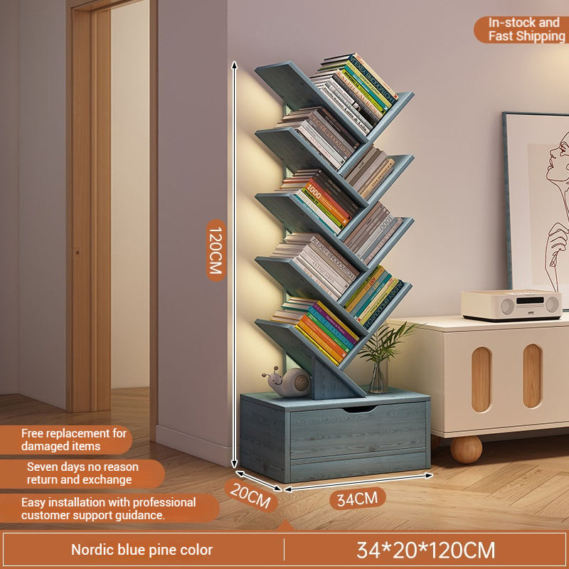 Nordic blue pine wood color