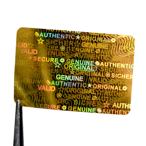 Nhãn Dán Ba Chiều Bảo Mật Ba Chiều 3D In Logo Chống Giả Cá Tính Theo Yêu Cầu Nhãn Dán Ba Chiều Laser Thẻ - Product Image 1