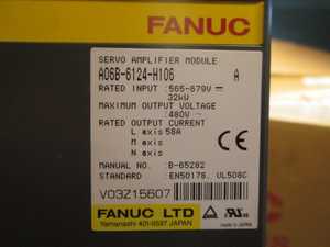 Amplificador Fanuc para Sistemas de Control de Movimiento y Automatización Industrial A06B-6124-H106 - Product Image 5