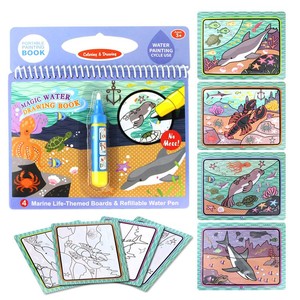Juguetes de Dibujo, Pintura al Agua, Aqua Magic, Libros de Dibujo Mágico con Agua para Niños - Product Image 2