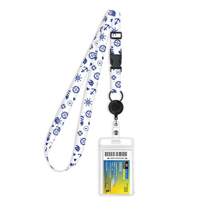 Carrete <span class=keywords><strong>de</strong></span> insignia retráctil listo <span class=keywords><strong>para</strong></span> enviar Cordones <span class=keywords><strong>de</strong></span> crucero con soporte <span class=keywords><strong>de</strong></span> insignia impermeable <span class=keywords><strong>para</strong></span> Cruise Ship Essentials - Product Image 1