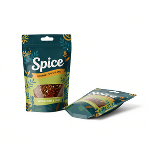 Wholesale <strong>Custom</strong> High Quality Condiment <strong>Packaging</strong> Bag Heat Seal Plastic Aluminum Foil Dry Powder <strong>Spice</strong> Bag - Product Image 2
