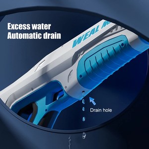 Pistolet à eau électrique à recharge automatique pour adultes et enfants, idéal pour les combats aquatiques estivaux en plein air, à la plage, à la piscine ou dans la cour. - Product Image 3