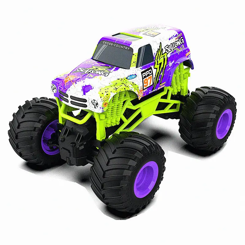 Wholesale kids monster remote control off -road car vehicle 1/16 scale electric RC climbing truck car