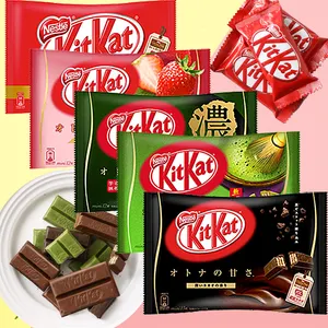 Japan KitKat Kit Kat Chocolates Strawberry Matcha Mini Sweets Dark Chocolate Exotic Candy Snacks Wafer Biscuit