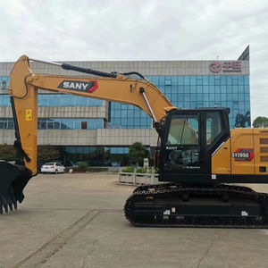 Excavatrice chinoise Sany SY205C modèle 2023, 90% neuve, haute qualité, d'occasion, multifonctionnelle, 21 tonnes, moteur diesel, boîte de vitesses, engrenages lourds - Product Image 1