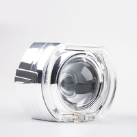 Lentille de projecteur Bi Xenon 2 pièces, 3.0 pouces, couvercle pour phare, avec anneaux Led en Halo, yeux d'ange