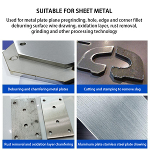 Máquina de procesamiento de metales serie Newstec Md, máquina de eliminación de amoladora de escoria pesada - Product Image 6