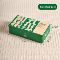 Boîte d'emballage jetable multi-compartiments de qualité alimentaire pour tartelettes aux œufs portugaises épaissies, modèle 260504, pour boulangeries, multi-spécifications