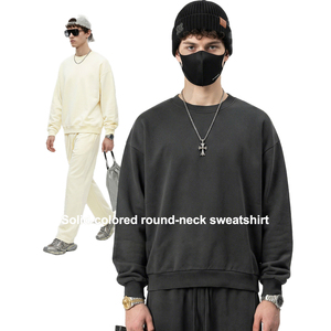 เสื้อสเวตเชิ้ตคอกลมผ้าคอตตอนโพลีเอสเตอร์คุณภาพสูง หนัก 360 กรัม สีพื้น พร้อมบริการพิมพ์ลายพัฟฟ์ตามสั่ง - Product Image 4