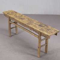 Console/Table d'appoint chinoise antique à succès, en bois recyclé, style vintage Wabi-Sabi pour la maison, les hôtels, les villas
