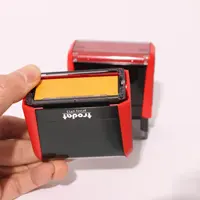 Timbres dq en caoutchouc à imprimer soi-même, plaques de date avec encre à base d'eau