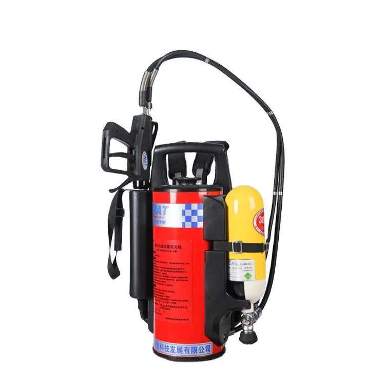 12 L Backpack Fireman gun/Firefighting Water Mist Fire Extinguisher
