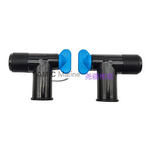 2 Piezas de Accesorio para Colector de Escape Mercuriser, Codo de Drenaje de 90 Grados Compatible con Motores de Barco-22-862210A01 - Product Image 3