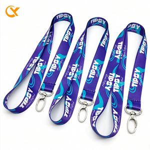 Personalized Cheap Fabric Customized Badge Id Card Holder Retractable Heat Transfer Printed Neck Strap <b>Lanyard</b> With Custom Logo - Product Image 2