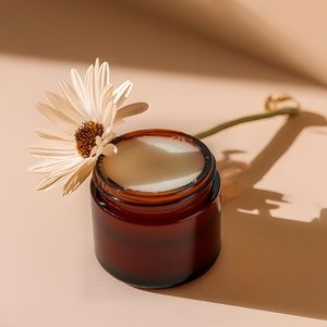 Envases Cosméticos al por Mayor, Tarro de Crema Cosmética de Plástico PET Ámbar Mate de 3oz-16oz con Tapa de Rosca Blanca/Negra para Loción - Product Image 3