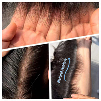 Perruque sans colle en cheveux humains naturels vierges vietnamiens bruts, perruque frontale HD en dentelle complète, perruques en cheveux humains avec dentelle transparente