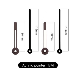 Hong QIAN Acrylic con trỏ sáng tạo phụ kiện đồng hồ tối giản phụ kiện đồng hồ thạch anh phụ kiện nhà máy giao hàng trực tiếp - Product Image 5