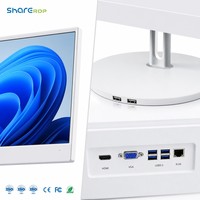 Sharerdp Venta al por Mayor de Fábrica, PC Todo en Uno Barebone con Intel Core I3-8250U I5-10110U, Pantalla Táctil de 23.8 y 27 Pulgadas, Computadora de Escritorio Todo en Uno