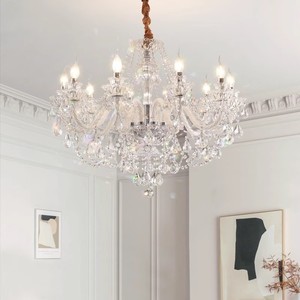 Lustre et suspension modernes en verre pour salon et chambre à coucher - Product Image 6
