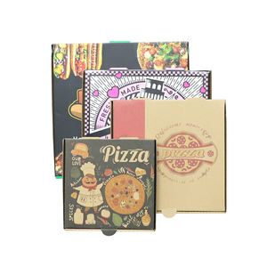 Envases de Alimentos Ecológicos al por Mayor de Fábrica, Impermeables, Desechables, Portátiles, para Pizza y Sushi, Plegables, con Logotipo Personalizado - Product Image 4