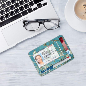<span class=keywords><strong>Portefeuille</strong></span> intelligent RFID en cuir PU de gros, avec mini porte-cartes, pour hommes, idéal pour les cartes de visite - Product Image 2