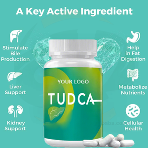 OEM Tauroursodeoxycholic Acid Liver <strong>Detox</strong> Cleanse Milk Thistle <strong>Nac</strong> Capsules Supplement 500mg Tudca Capsules for Liver - Product Image 2
