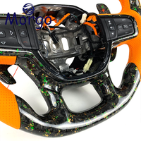 Accessoires de voiture Volant en fibre de carbone forgé personnalisé pour Dodge RAM 1500 2500 3500 TRX Volant en fibre de carbone 2019 +.