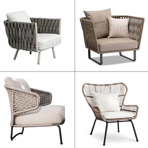<span class=keywords><strong>Muebles</strong></span> de <span class=keywords><strong>Terraza</strong></span> de <span class=keywords><strong>Aluminio</strong></span> y Cuerda para Exteriores, Resistentes al Agua, Personalizados al por Mayor para Jardín, Hotel y Restaurante, Mesas y Sillas para Exteriores - Product Image 2