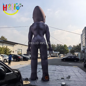 Estatua Gigante Inflable de <span class=keywords><strong>Extraterrestre</strong></span> Gris, Accesorio para Festivales de OVNI y Ciencia Ficción - Product Image 4