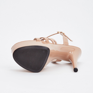 2024 Spring and Summer New High-heeled Shoes Fashion, European and American <b>Sandals</b> 15cm Model Stage Shoes - Product Image 6