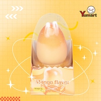 Crème glacée 3D multi-saveurs : délicieuse combinaison de saveurs fruitées pêche, citron, pomme, fraise, raisin
