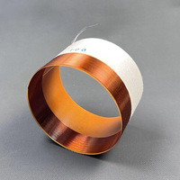Haut-parleur de scène à bobine mobile en fibre de verre de 100 mm haute puissance, 100 mm de diamètre, 8 ohms, accessoire interne et externe, prix de gros