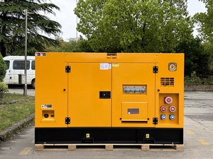 מופעל על ידי מנוע קאמינס 4 b3.9-g2 מושל חשמל 22kw 30kva 28kva מחולל דיזל שותקת סופר שקט עם כיסוי - Product Image 5