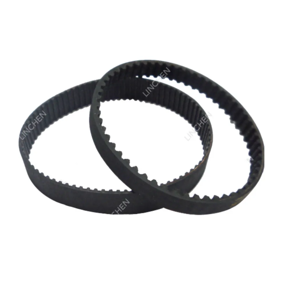 Black Rubber Customized Timing Belt for DTY texturizing machinery