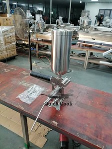 Machine à injecter manuelle en acier inoxydable 304, haute efficacité, multifonctionnelle, durable, pour <span class=keywords><strong>pain</strong></span> soufflé, gelée, gâteau, confiture, beignets, <span class=keywords><strong>chocolat</strong></span> - Product Image 5