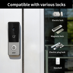Interphone vidéo à déverrouillage rapide par carte de sécurité commerciale pour immeubles d'appartements - Product Image 4