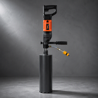 Machine de forage diamantée puissante avec moteur durable, pour le perçage de trous de climatisation et d'alimentation en eau dans les murs de bâtiments