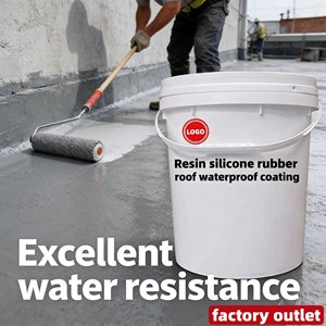 Revêtement imperméabilisant de haute qualité et hautement élastique pour toitures et murs extérieurs, couleur gris, à des fins d'<span class=keywords><strong>étanchéité</strong></span>. - Product Image 2