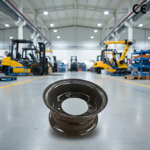 工場カスタムリム 8インチOTRリム 4.33R-8 フォークリフト用2ピースリム 18X7-8 工業用スチールリム - Product Image 1